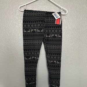 Reindeer/Holiday Yoga Pants/Leggings (S)